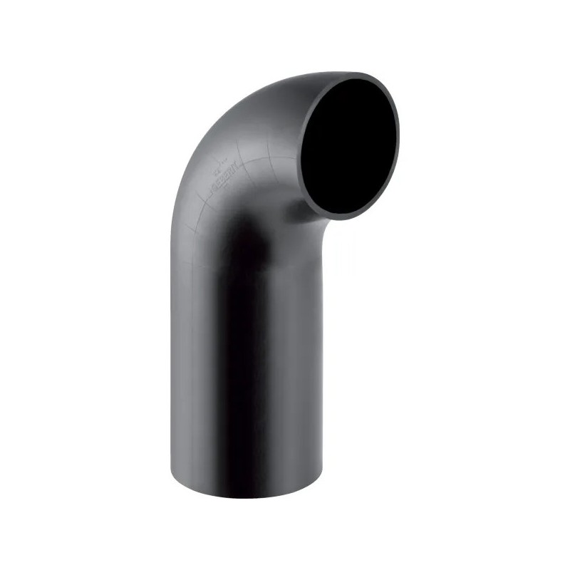 Geberit coude PE rayon grand 90° 110mm