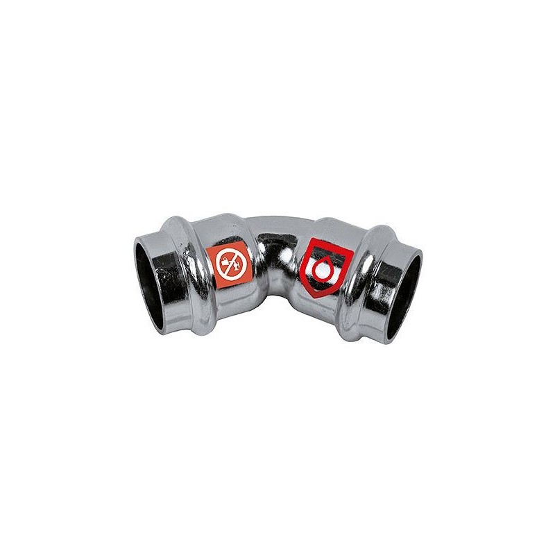 Frabo coude FF 45° 18mm acier carbone