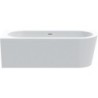 Baignoire Pool Corner gauche acryl 180-80 + set de finition vidage blanc mat