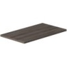 Tablette pour lavabo à poser Molto 90x50cm chêne gris