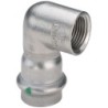 Viega coude 1/2"F-15mm Sanpress inox