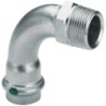 Viega coude 1/2"M-15mm Sanpress inox