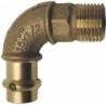 Viega coude 18mm 1/2"M Profipress