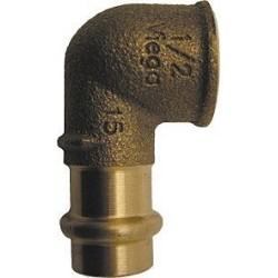 Viega coude 22mm 3/4"F...