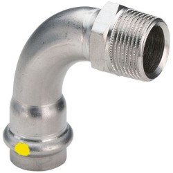 Viega coude 4/4"M-28mm...