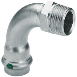 Viega coude 4/4"M-28mm...