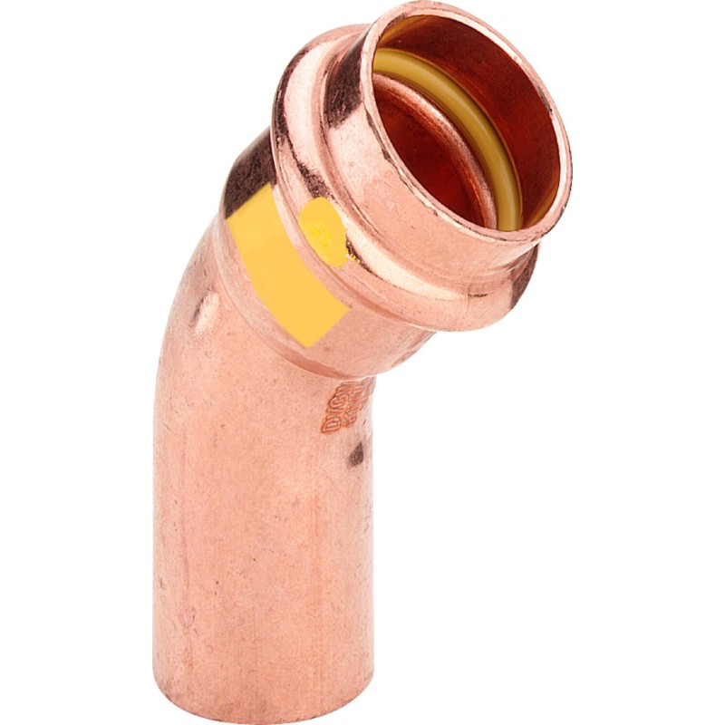 Viega coude 45° MF 42mm Profipress gaz