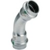 Viega coude 45°FF 15mm Sanpress inox