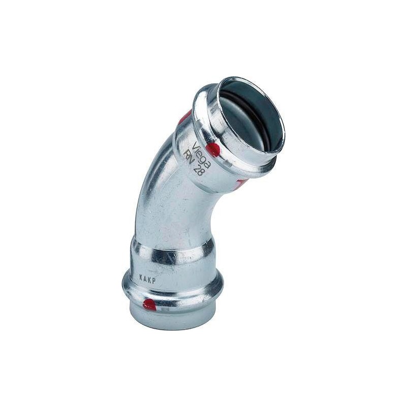 Viega coude 45°FF 54mm Prestabo