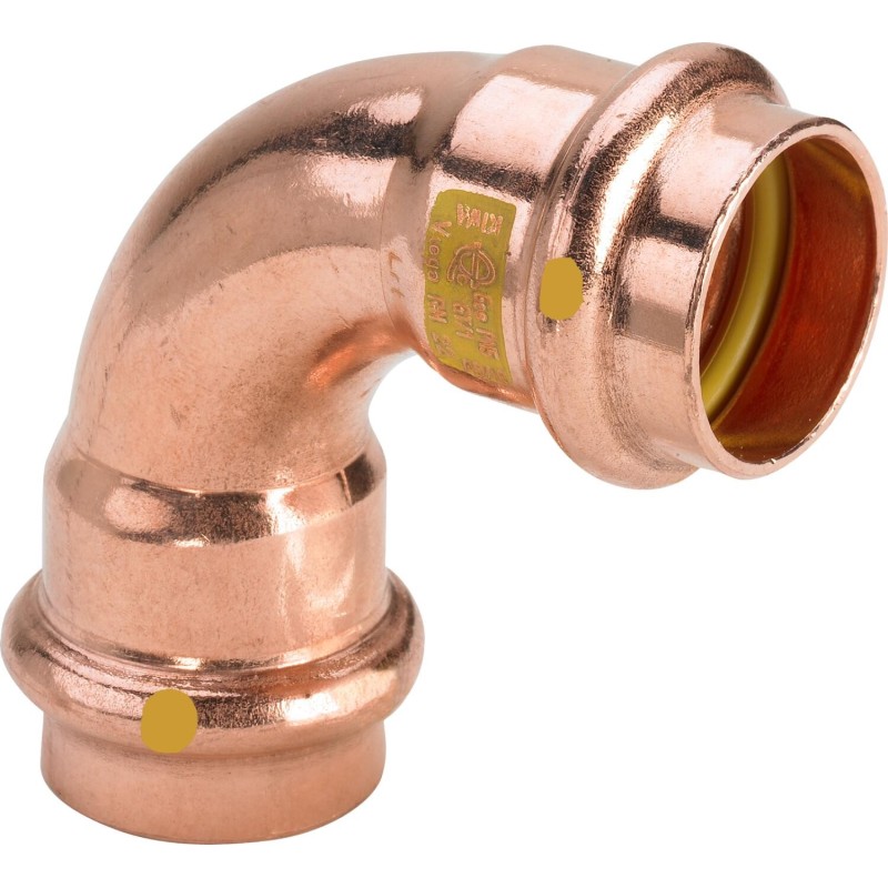 Viega coude 90° FF 42mm Profipress gaz