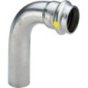 Viega coude 90°MF 15mm Sanpress inox gaz