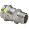 Viega raccord 1/2"m-15mm Sanpress inox gaz