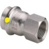 Viega raccord 5/4"f-35mm Sanpress inox gaz