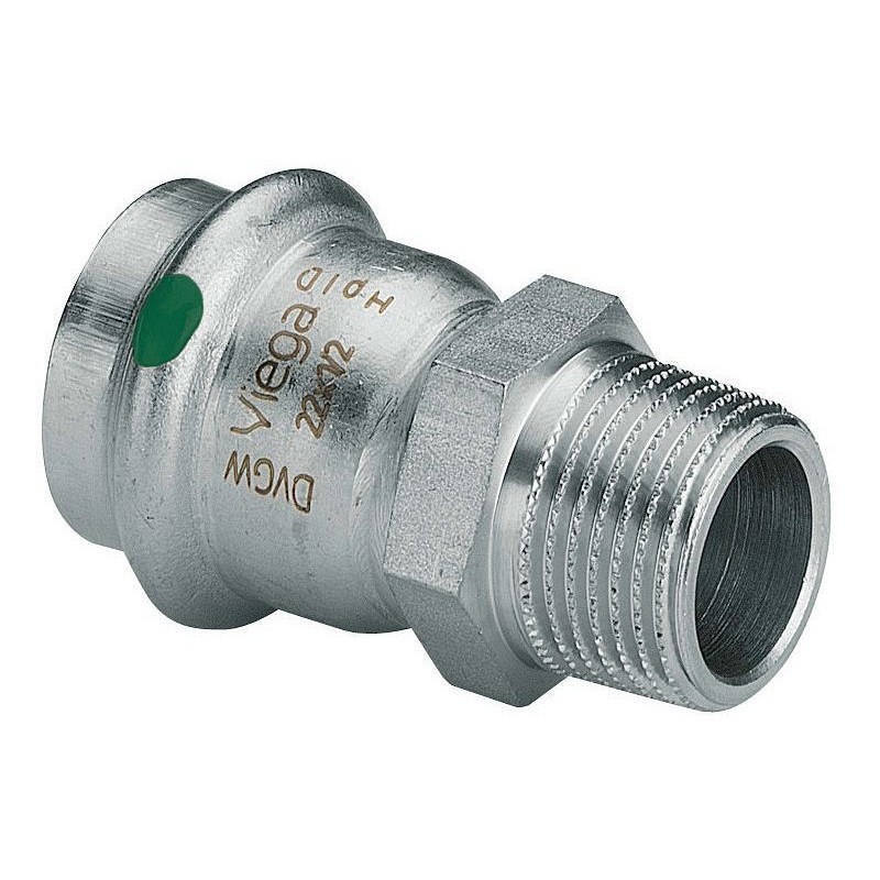Viega raccord 3/4"M-22mm Sanpress inox