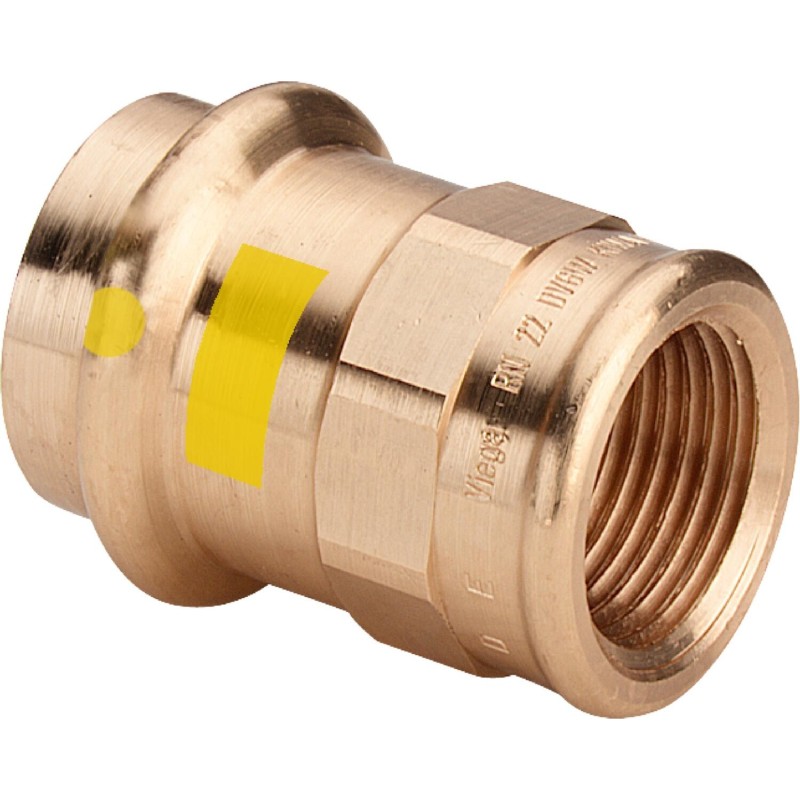 Viega raccord f 3/4"-22mm Profipress gaz
