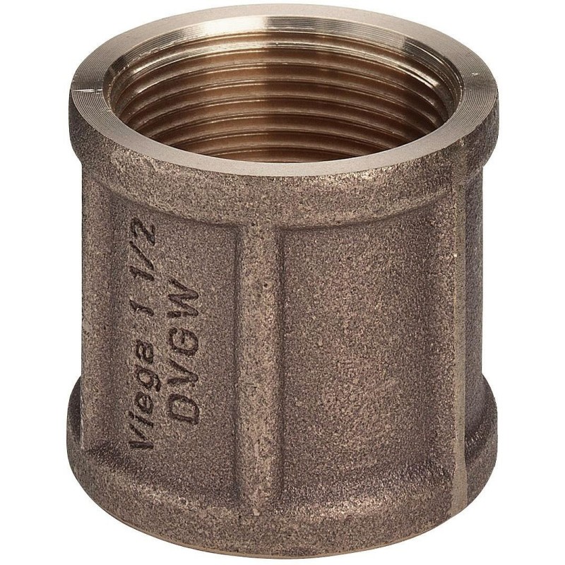 Viega manchon bronze 5/4"FF
