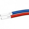 Henco tube multicouche Rixc + gaine 16x2 bleu rouleau 50m