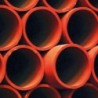 Tube acier Isomedium EN10255M 1/2"-21,3mm rouge longueur 6m