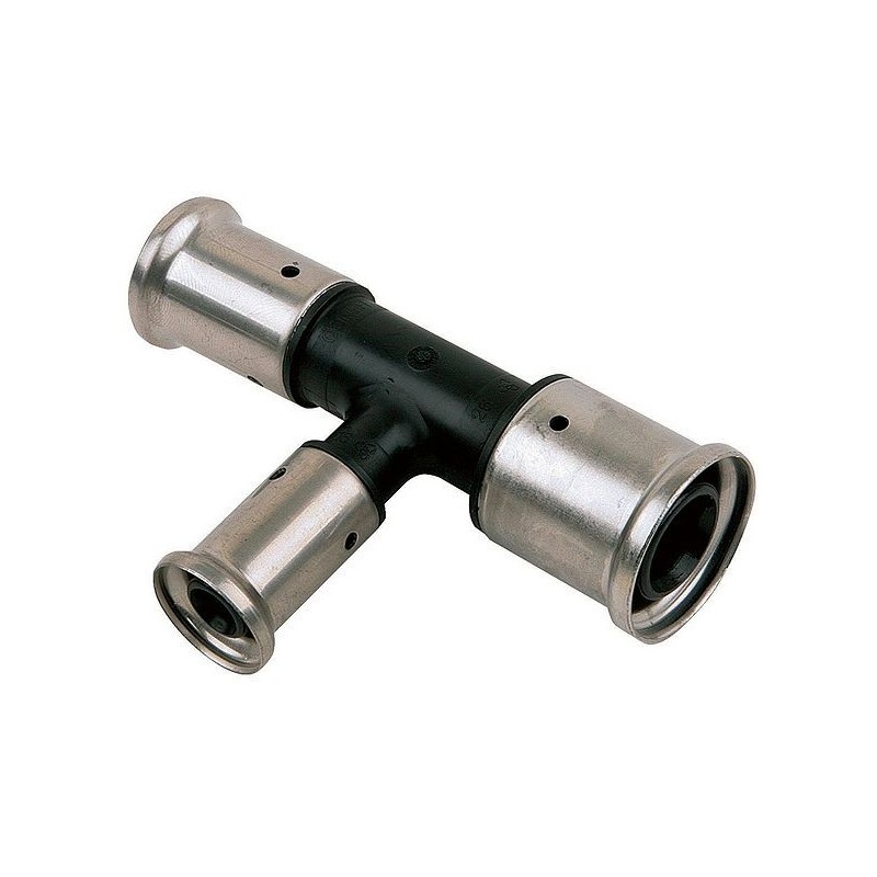 Henco T réduction à sertir 26-16-16mm synthétique