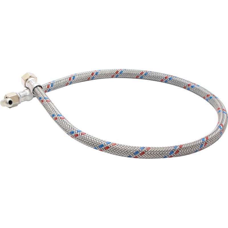 Fixaflex flexible mazout 75cm 1/4"F coudé-3/8"F