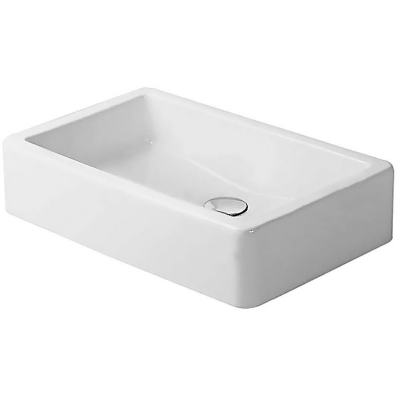Duravit vasque à poser Vero 500x380mm sans plage robinet/trop-plein blanc