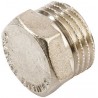 General Fittings bouchon filete laiton 1/2"M chrome