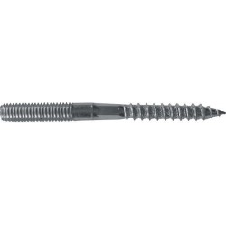 Goujon à visser galva M8x60mm