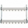Kit collecteurs inox 4/4" - 8 x 3/4"ec avec purgeurs + fixation mural