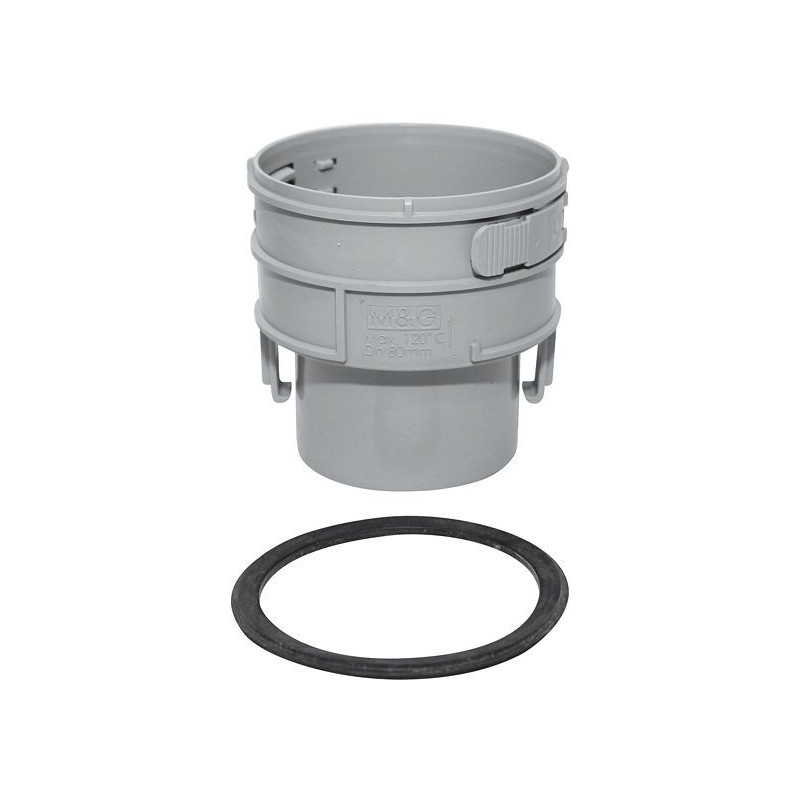 Vaillant manchon flexible fixe 80mm m flexcondens aluminium/pp