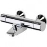 Oras mitigeur bain thermostat Cubista chrome