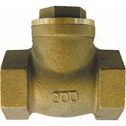 Clapet de retenue laiton à...