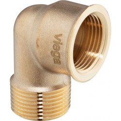 Viega coude bronze 1/2"MF