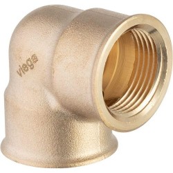 Viega coude bronze 1/2"FF