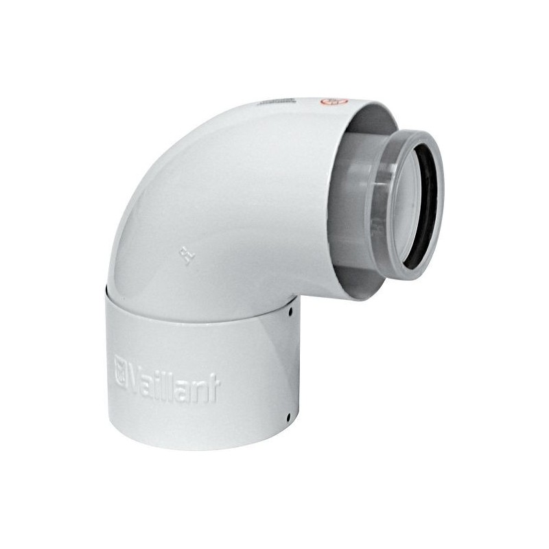 Vaillant coude concentrique ecotec 90° 60-100