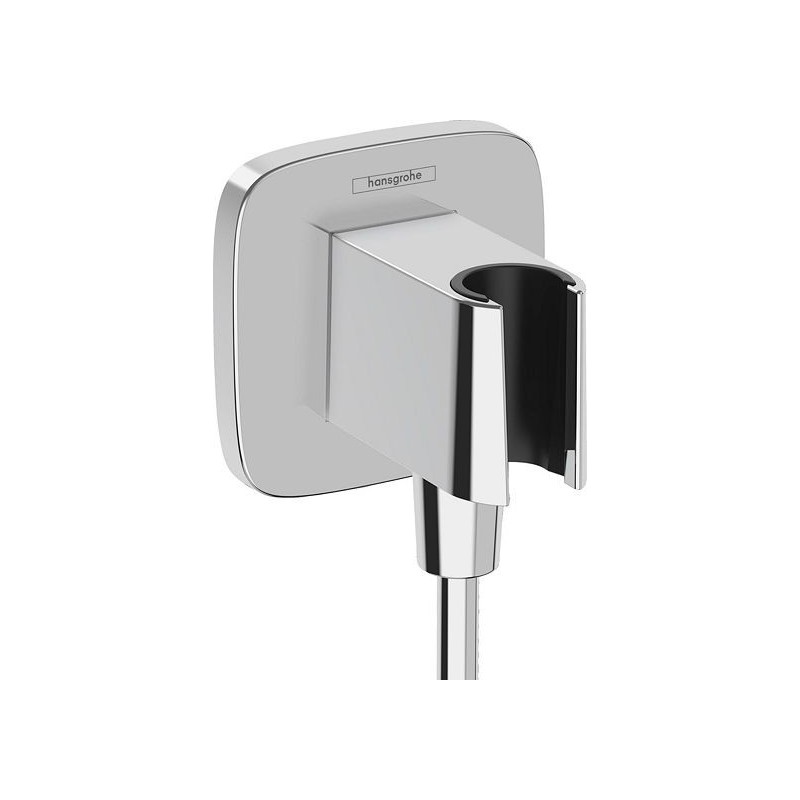 Hansgrohe coude de raccord + support fixfit porter Q hg new chrome