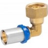 APE coude écrou prisonnier 16mm-1/2" alupex