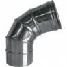 Coude orientable 0-90° inox SP 130mm