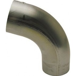 Coude zinc 60mm rond 72°