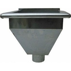 Cuvette avec ourlet zinc...
