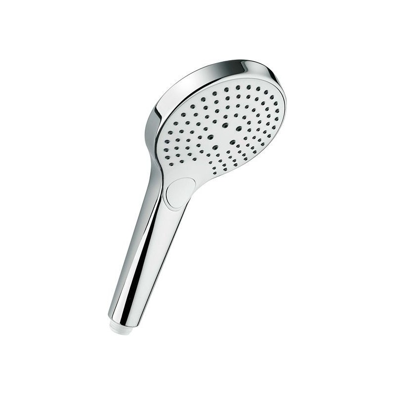 Douche à main à main Fito clic 12 3jets blanc-chrome