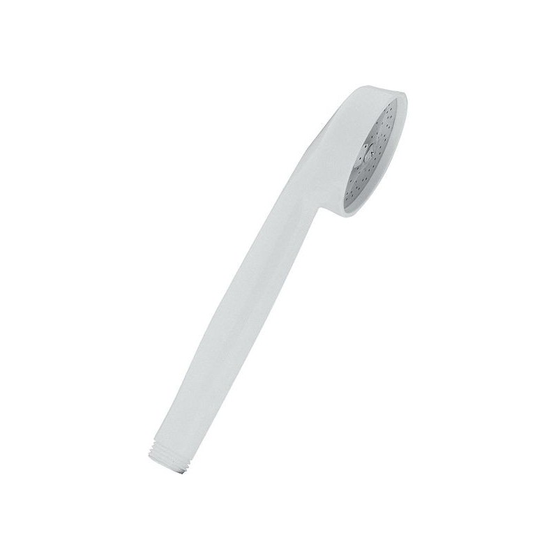 Douche à main à main plastic blanc