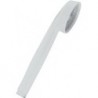 Douche à main à main plastic blanc