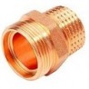Giacomini douille laiton 1/2"M-3/4"EC