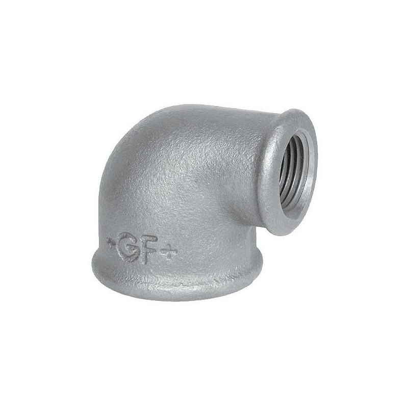 Georg Fischer galva coude réduction 90° FF 3/4"-1/2"
