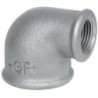 Georg Fischer galva coude réduction 90° FF 3/4"-1/2"