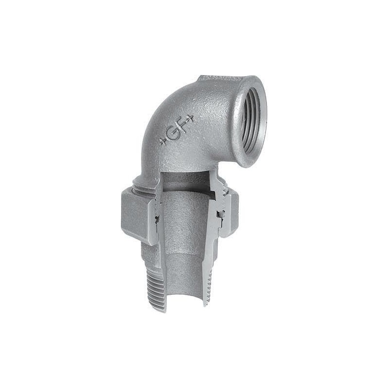 Georg Fischer galva raccord union coude Mf nr98 2"