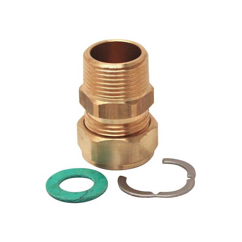 Jeu de raccords inox flexible 316L DN16 3/4"
