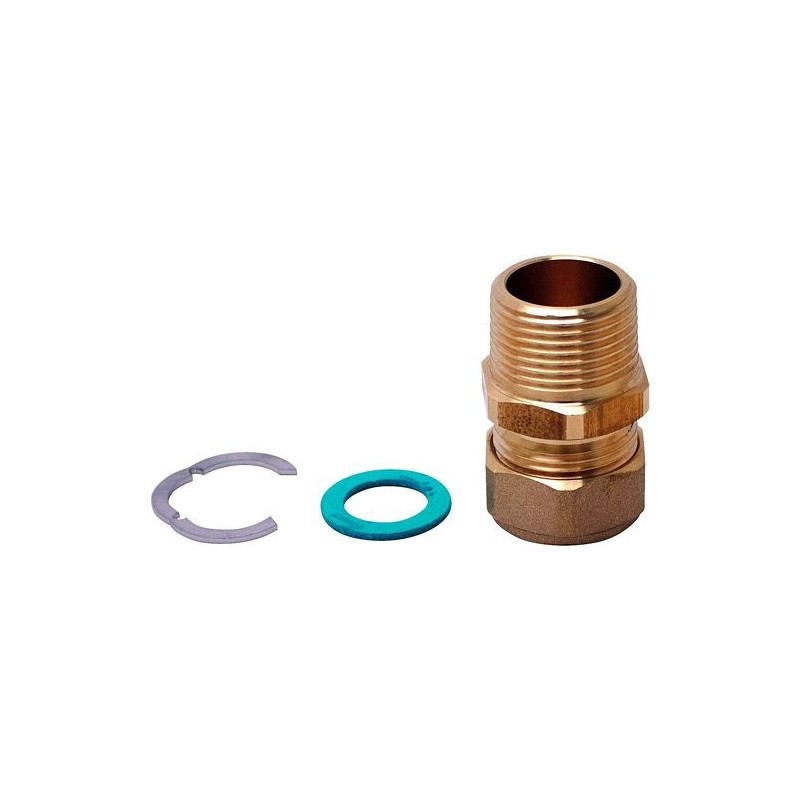 Jeu de raccords inox flexible 316L DN20 4/4"