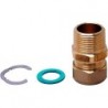 Jeu de raccords inox flexible 316L DN20 4/4"