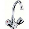 Kludi mélangeur de lavabo standard chaine bec mobile chrome